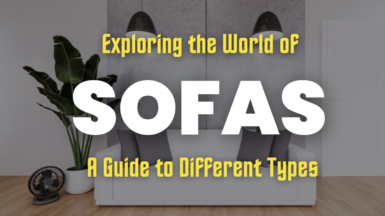 Exploring the World of Sofas: A Guide to Different Types