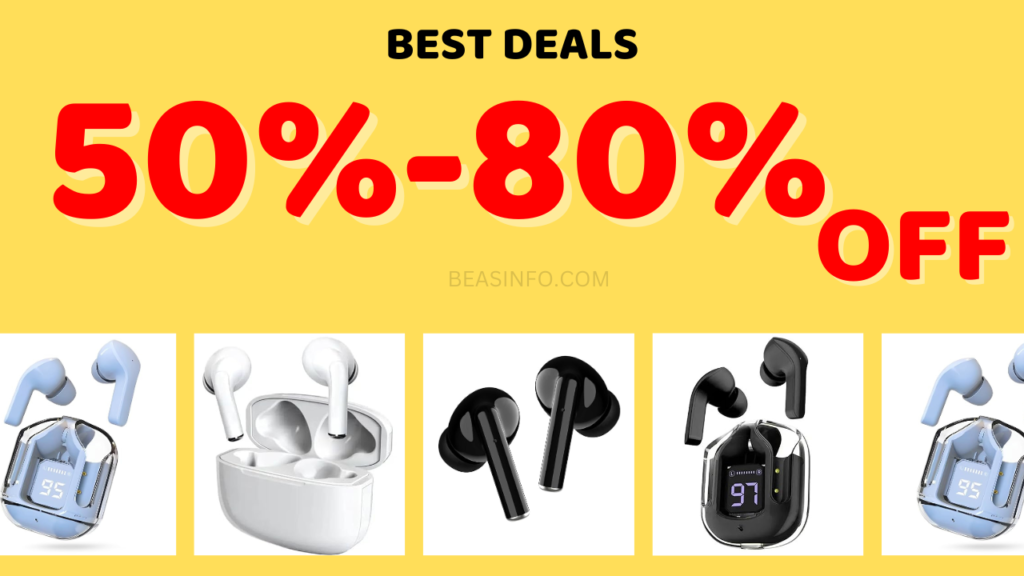 Discover the Best Deals on Top Wireless Earbuds: MARVIK, Senec, TAGG, and HY